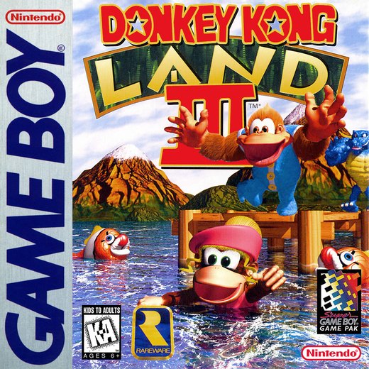 Donkey Kong Land III box art