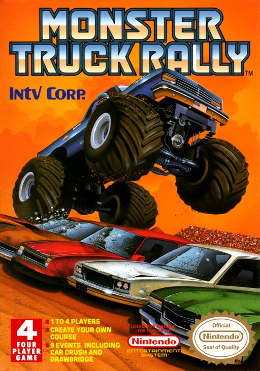 Monster Truck Rally box art