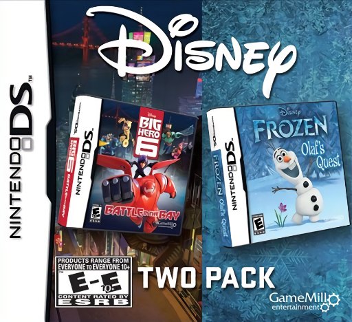 Disney Two Pack: Frozen Olaf's Quest + Big Hero 6: Battle in the Bay box art
