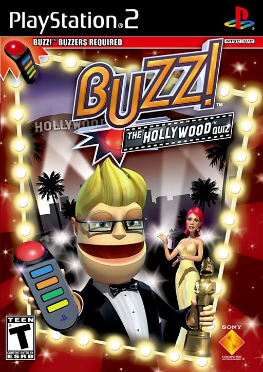 Buzz! The Hollywood Quiz box art