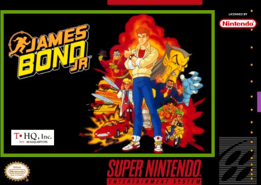 James Bond Jr box art