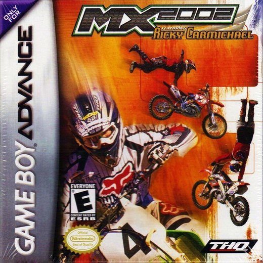 MX 2002 featuring Ricky Carmichael box art