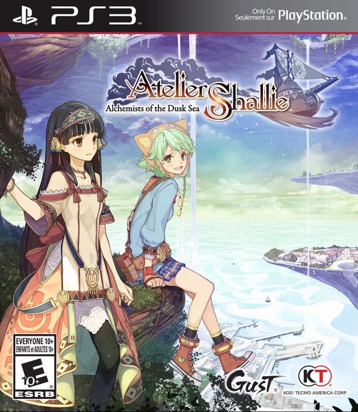 Atelier Shallie: Alchemists of the Dusk Sea box art