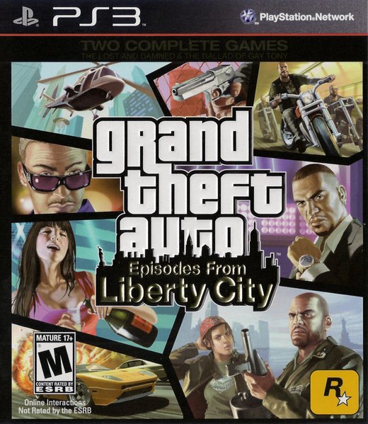 Grand Theft Auto: Episodes from Liberty City box art