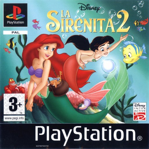 Disney La Sirenita 2 box art