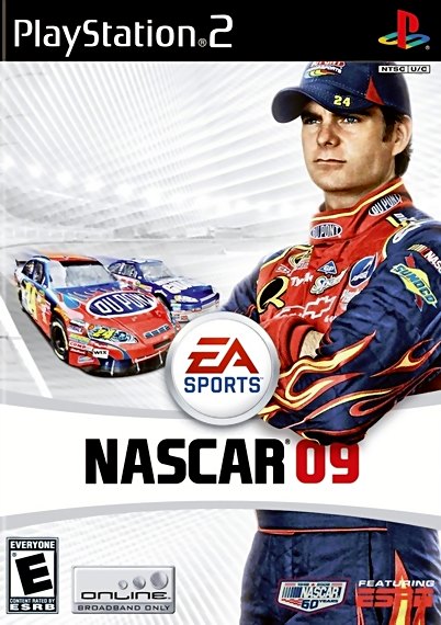 NASCAR 09 box art