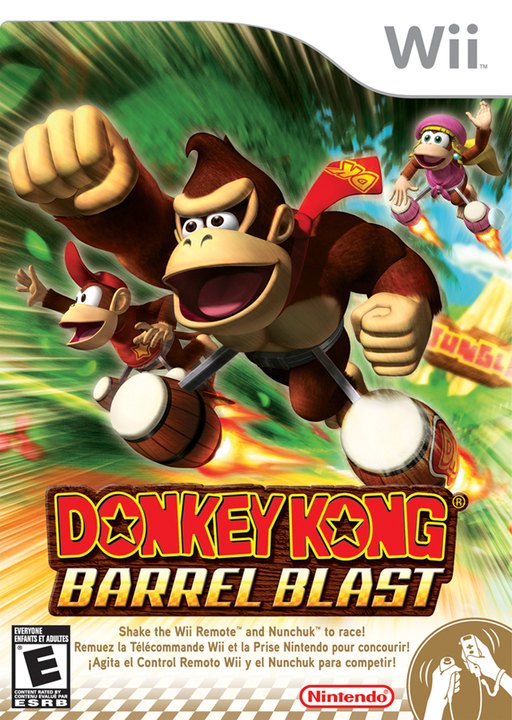 Donkey Kong_ Barrel Blast box art
