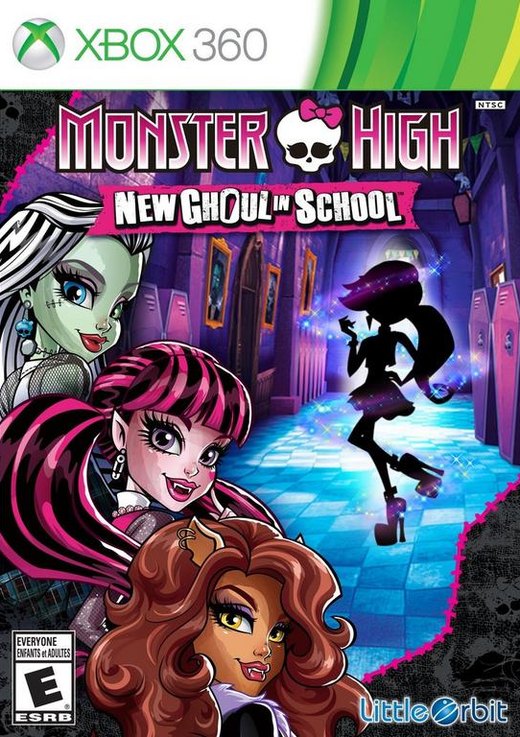Monster High: New Ghoul in School box art
