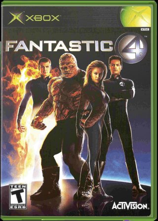 Fantastic 4 box art