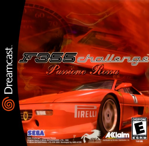 F355 Challenge: Passione Rossa box art