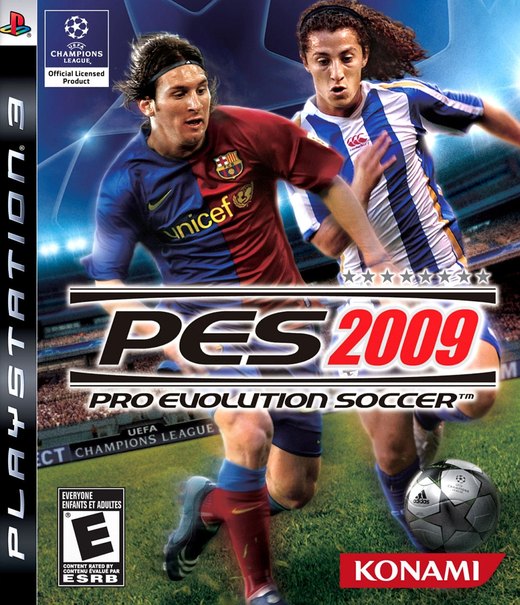 PES 2009: Pro Evolution Soccer box art