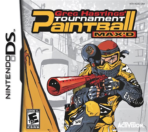 Greg Hastings' Tournament Paintball Max'd box art