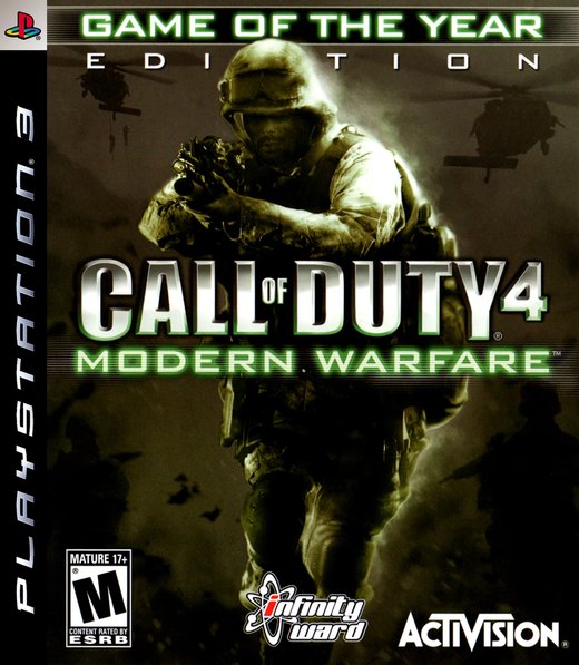 Call of Duty 4: Modern Warfare box art