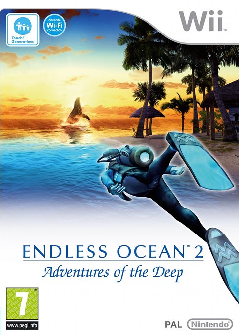 Endless Ocean 2: Adventures of the Deep box art