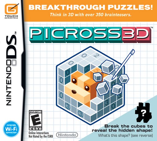 Picross 3D box art
