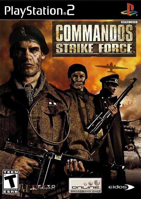 Commandos: Strike Force box art