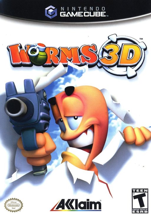 Worms 3D box art