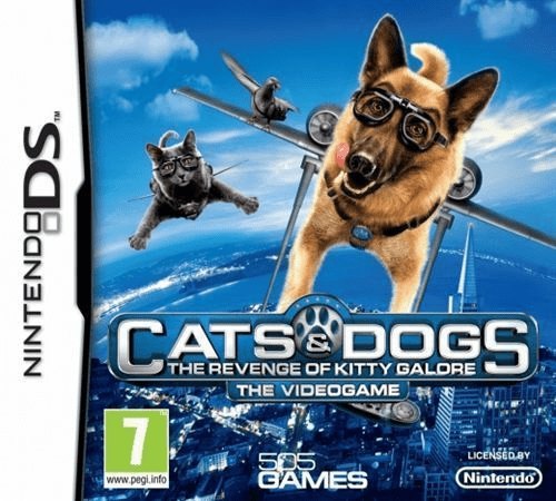 Cats _ Dogs: The Revenge of Kitty Galore: The Videogame box art