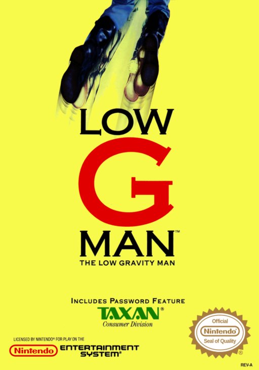 Low G Man: The Low Gravity Man box art