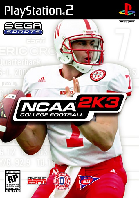NCAA College Football 2K3 box art