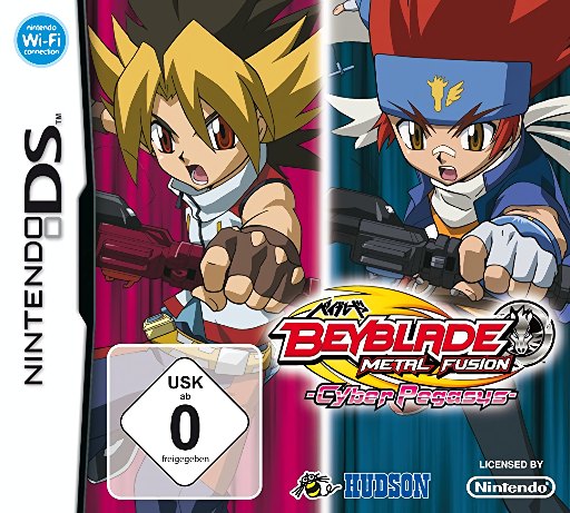Beyblade Metal Fusion: Cyber Pegasus box art