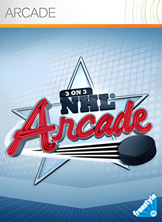 3 on 3 NHL Arcade box art