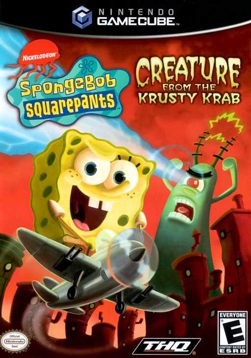 Nickelodeon SpongeBob SquarePants: Creature from the Krusty Krab box art