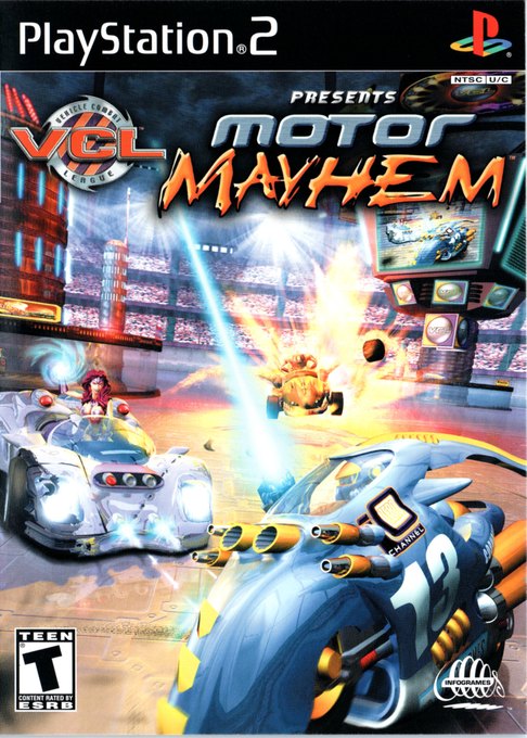 Vehicular Combat League Presents: Motor Mayhem box art