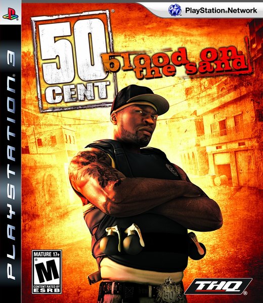 50 Cent: Blood on the Sand box art