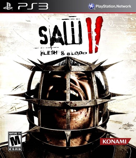 Saw II: Flesh & Blood box art