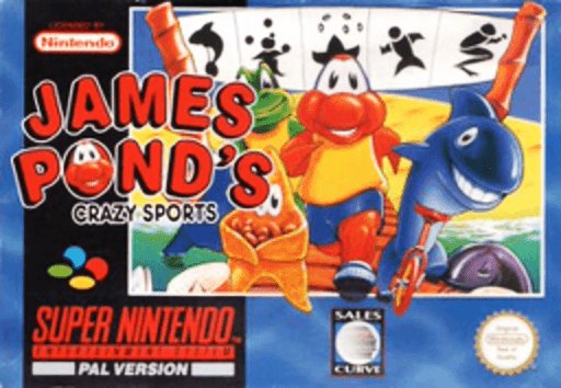 James Pond's Crazy Sports box art