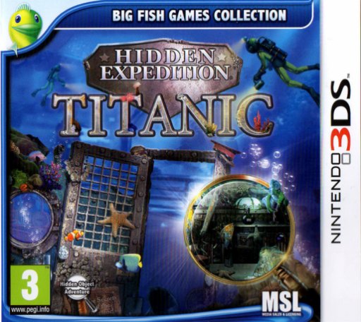 Hidden Expedition: Titanic box art
