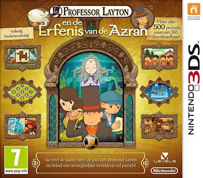 Professor Layton und das Vermaechtnis von Aslant box art