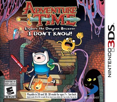 Adventure Time: Explore the Dungeon because I DON'T KNOW! box art