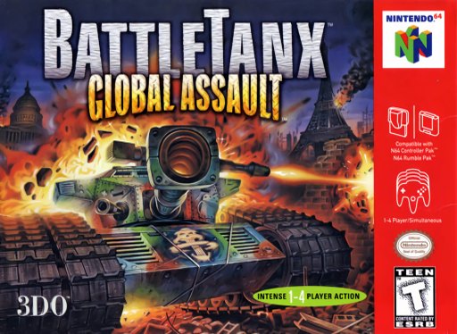 BattleTanx: Global Assault box art