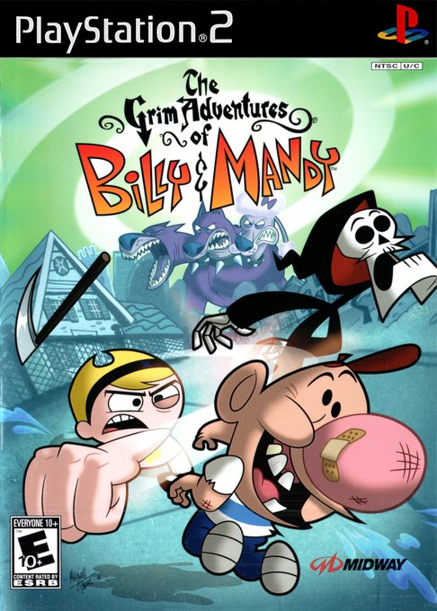 The Grim Adventures of Billy _ Mandy box art