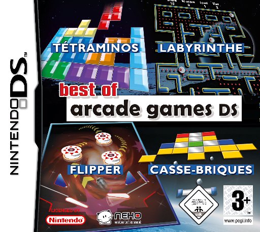 Best of Arcade Games DS box art