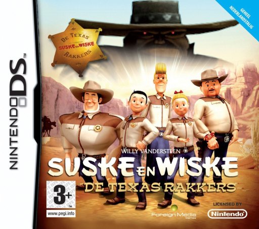 Willy Vandersteen Suske en Wiske: De Texas Rakkers box art