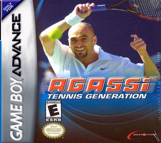 Agassi Tennis Generation box art