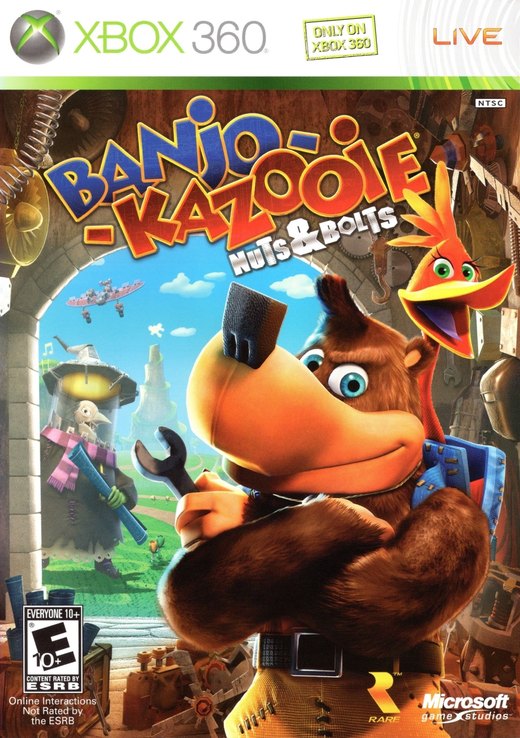Banjo-Kazooie: Nuts & Bolts box art