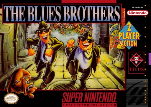 The Blues Brothers box art