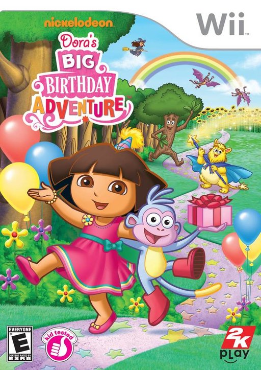 Dora's Big Birthday Adventure box art