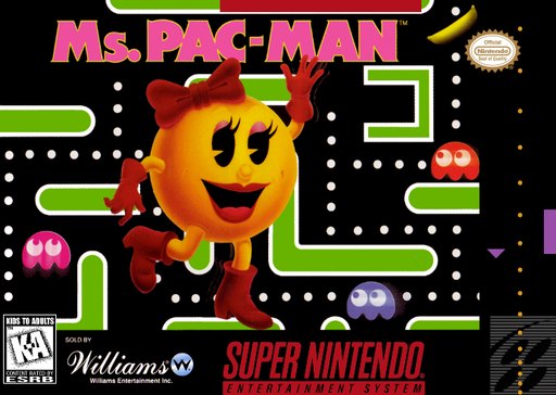 Ms. Pac-Man box art