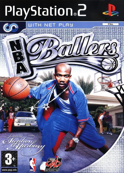 NBA Ballers box art