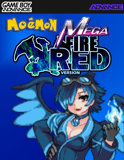Moémon Mega FireRed box art