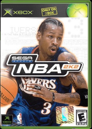 NBA 2K2 box art