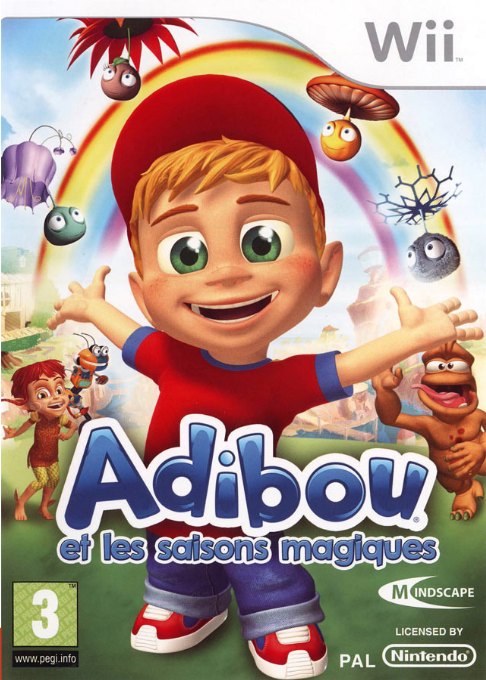 Adibou et les Saisons Magiques ~ Addy Junior und die Verzauberte Natur box art