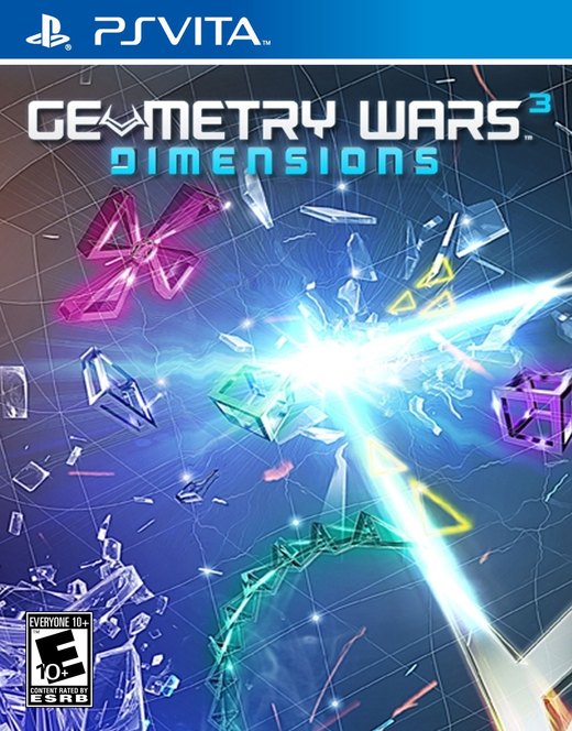 Geometry Wars 3: Dimensions Evolved box art