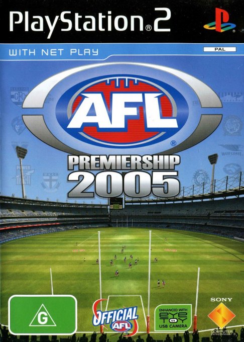 AFL Premiership 2005 box art