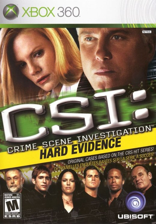 CSI: Hard Evidence box art